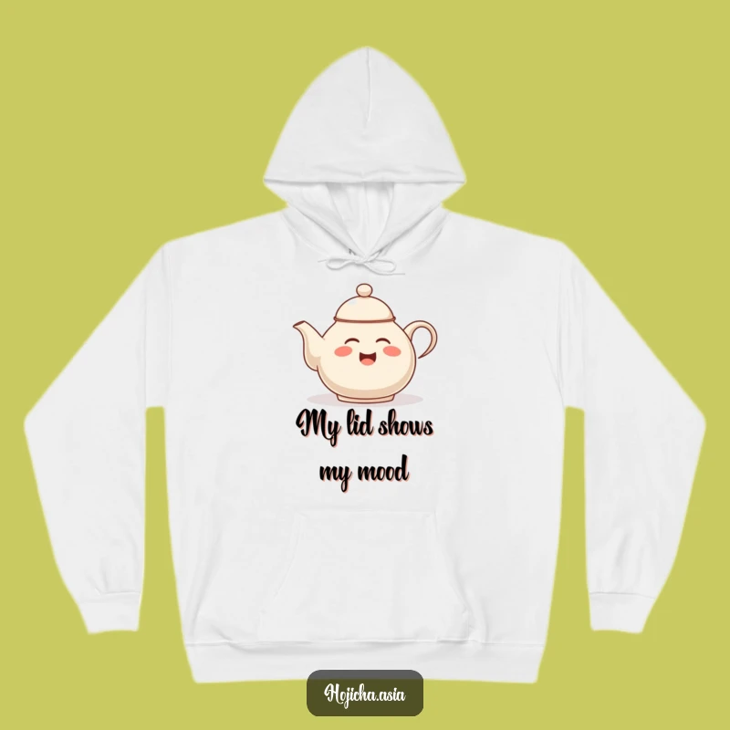 Cozy Funny Hojicha Teapot Hoodie - Ultimate Giggle-Inducing Tea Gift